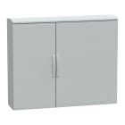 SCHNEIDER ELECTRIC - SNRNSYPLAT10123G Armadio in poliestere, PanelSeT PLA, porta piena, tetto ventilato, 1000x1250x320 mm, IP44, IK10