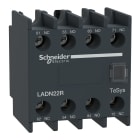 SCHNEIDER ELECTRIC - SNRLADN22R CONT.AUX 2NO+2NC FRONT AMB.GRAVOSI