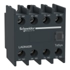 SCHNEIDER ELECTRIC - SNRLADN40R CONT.AUX 4NO FRONT AMB.GRAVOSI
