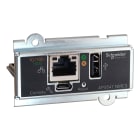 SCHNEIDER ELECTRIC - SNRAP9547 Scheda di gestione di rete, schede di gestione di rete UPS, per Easy UPS 3, trifase, monitoraggio e gestione remota dell'UPS