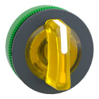 SCHNEIDER ELECTRIC - SNRZB5FK1783 Testa selettore luminoso giallo 3 pos -Ø30- filopannello - per LED universale