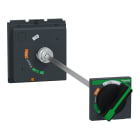 SCHNEIDER ELECTRIC - SNRLV432603T Manovra rotativa rinviata, ComPacT NSX400/630 retraibile, manovra nera, lunghezza albero telescopico da 272 mm a 600 mm, IP55