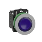 SCHNEIDER ELECTRIC - SNRXB5FW36B5C0 PULS. LUM. BLU 24V NO+NC A FILO GRIGIO