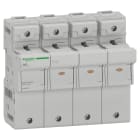 SCHNEIDER ELECTRIC - SNRA9GSB792 Sezionatore con fusibile, Acti9 SBI, 3P+N, 125 A, per fusibile 22 x 58 mm