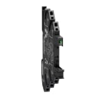 SCHNEIDER ELECTRIC - SNRRSLZRA4 Base relè a molla con led e circuito di protezione, 230 V