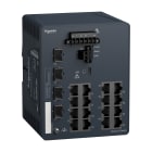 SCHNEIDER ELECTRIC - SNRMCSESM203F4LG0 Modicon Managed Switch - 16 porte in rame + 4 Gigabit SFP