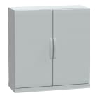 SCHNEIDER ELECTRIC - SNRNSYPLAZ10104G Armadio in poliestere, PanelSeT PLA, porta piena, fondo aperto, 1000x1000x420mm, IP54, IK10