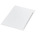 SCHNEIDER ELECTRIC - SNRNSYTRABCP1 INSERTI SIGLAT.A4, 488 CAR 15X4MM,BIANCO