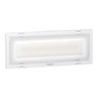 SCHNEIDER ELECTRIC - SNROVA47123 Exiway Trend, IP65, Autoalimentato Autodiagnosi Activa, SE-SA, 800/630/510/350lm SE, 500lm SA, 1/1,5/2/3h, illuminazione di sicurezza