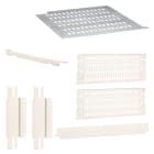 SCHNEIDER ELECTRIC - SNRLVS06567 Segregazione, PrismaSeT 6300, forma 2, 4M, segregazione orizzontale anteriore e posteriore, per armadi L 700, P500/800