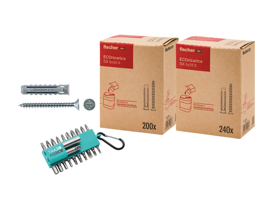 KIT PROMO - K01-FISCHER-626 KIT ECORICARICA + OMAGGIO