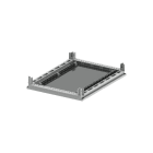 DKC-RAMBLOCK - RMBRZFUC108 Fondo unico per armadi CQE e CAE, dimensioni 1000 x 800 mm (LxP)