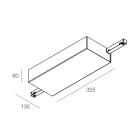 NOVALUX SRL - NOX110936.01 FORTY8: ROSONE PLAF.CENTR. 320W-48V BI