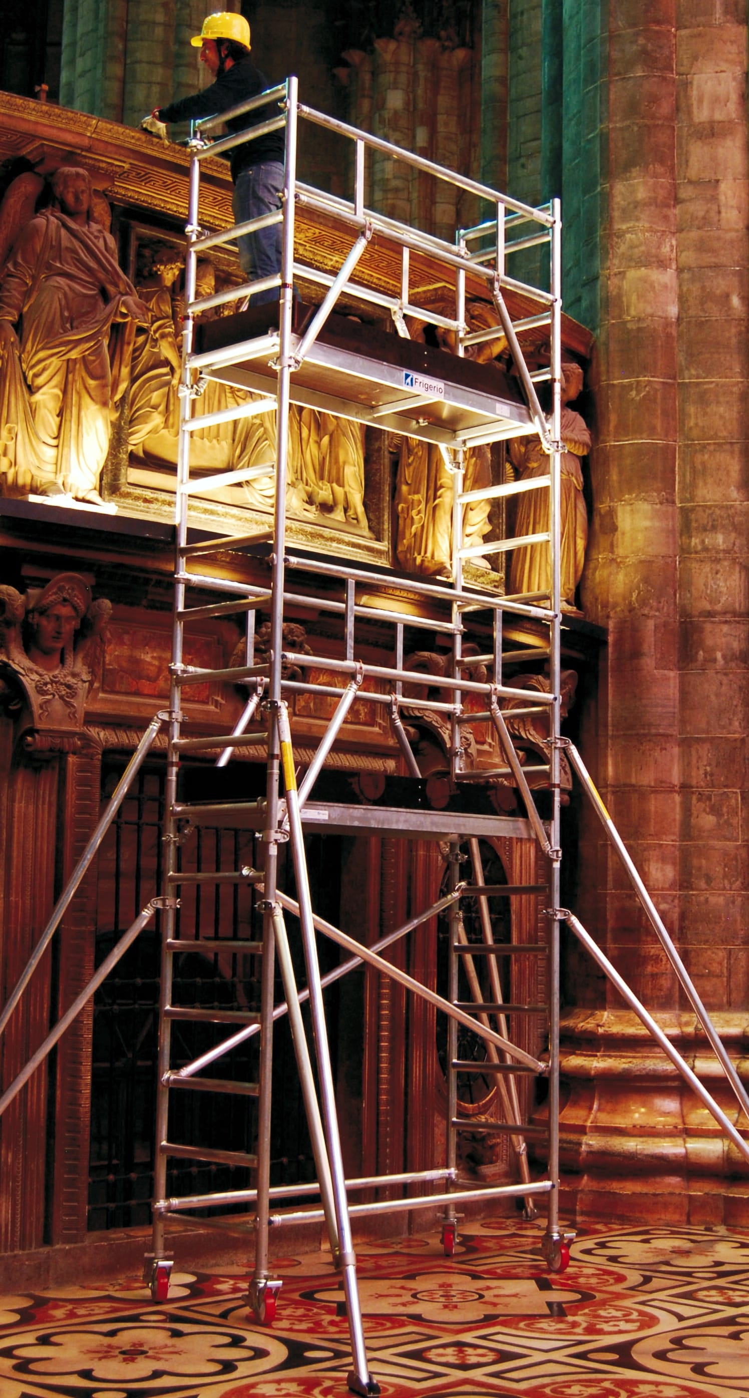 FRIGERIO CARPENTERIE - FRIALP BHDA20-3 PONT.ALL.PRO.AUT 200X74 C/3PIAN-STA ENM7