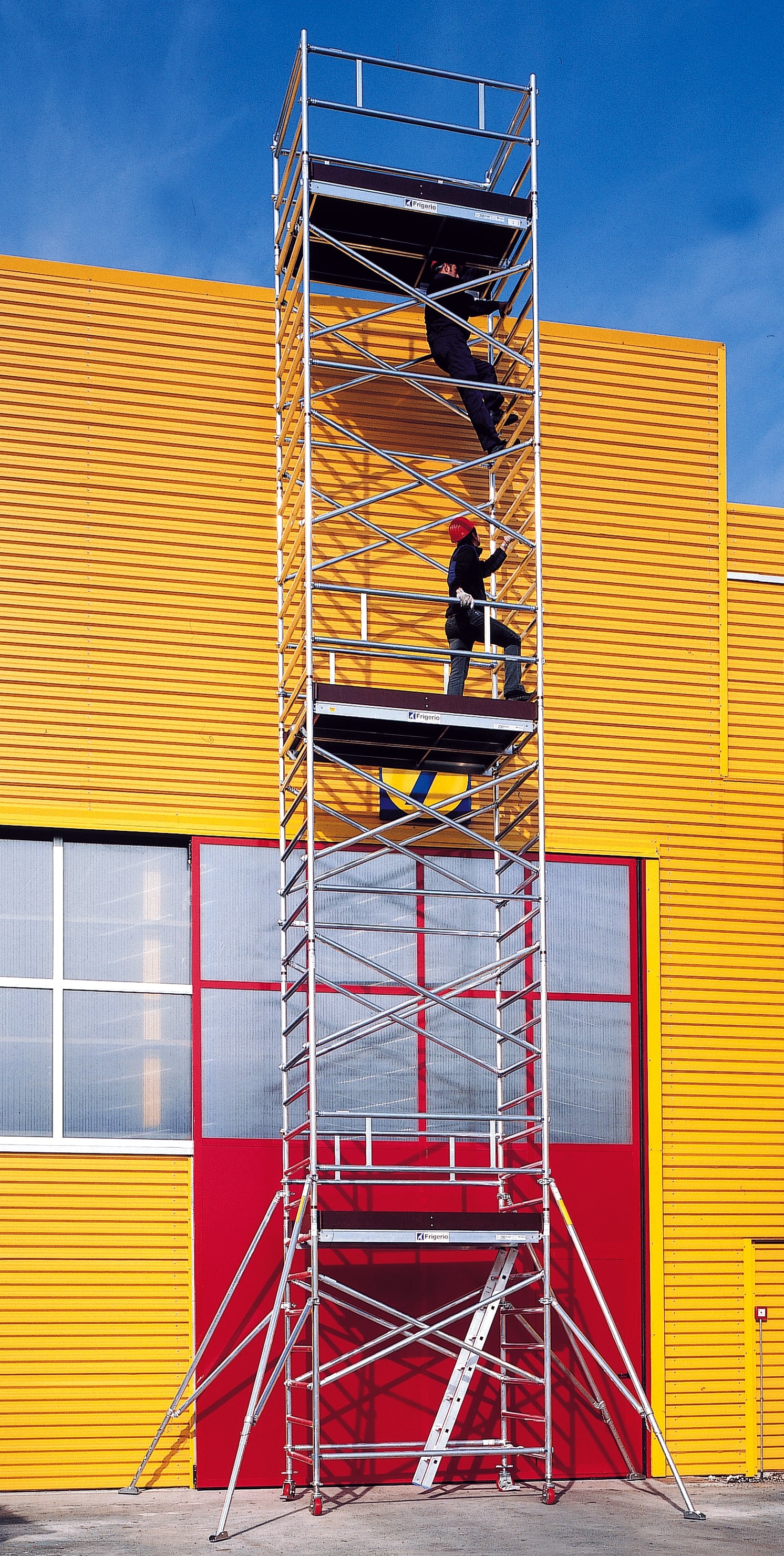 FRIGERIO CARPENTERIE - FRIALP FHD20-2 PONT.ALL.PRO. 200X135 C/2PIAN-STA EN M05