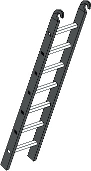 FRIGERIO CARPENTERIE - FRIP 3001 SCALA SCALA SINGOLA INTERMEDIA 7G