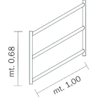 FRIGERIO CARPENTERIE - FRIPOR 1/2SPAL MEZZO.MONTAN.VERTIC. 3g xpo.ORIO