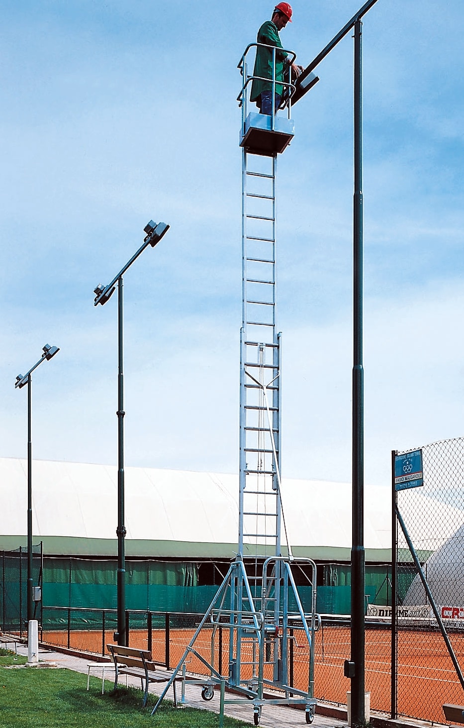 FRIGERIO CARPENTERIE - FRISCA 1913-12 SCALA AEREA VERTIC. 2PZ C/PIAT-STA 12+12