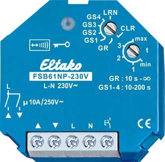 ELTAKO - EAK30200430 RADIO ACTUATOR FOR SHADING ELEMENTS, 1 +