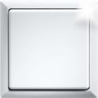 ELTAKO - EAK30000705 FLAT WIRELESS PUSHBUTTON, PURE WHITE GLO