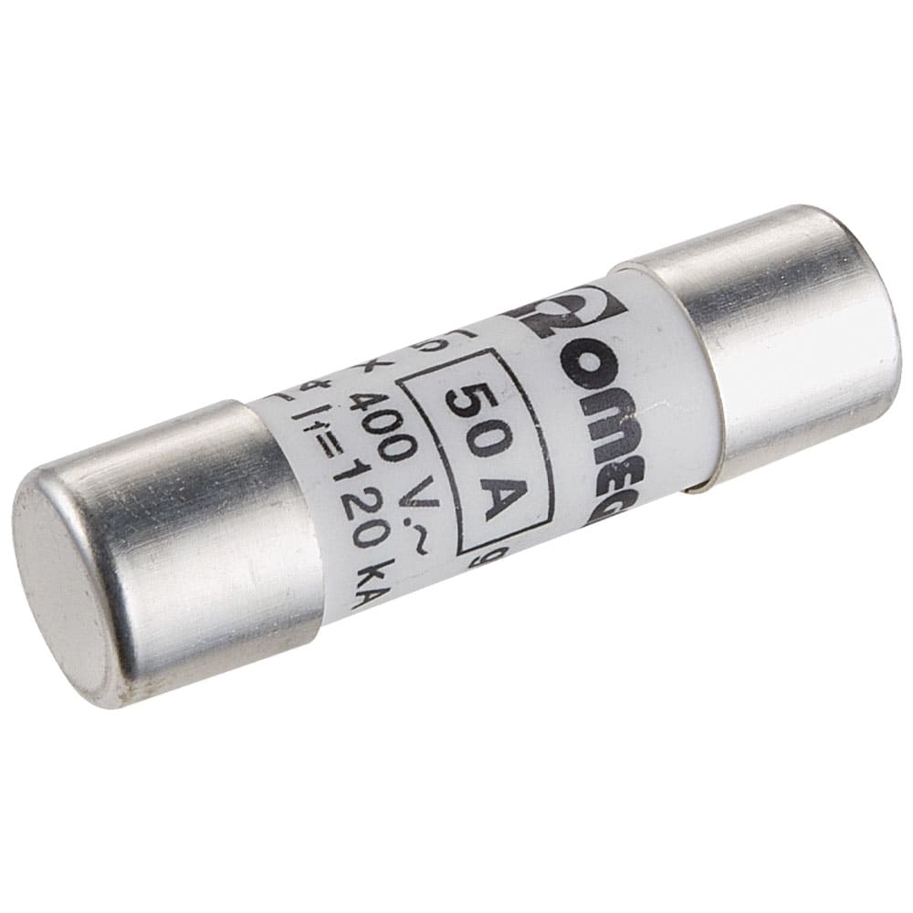 OMEGA FUSIBILI SPA - OMFGI151260 FUS 14X51 6A GI/GG 690V