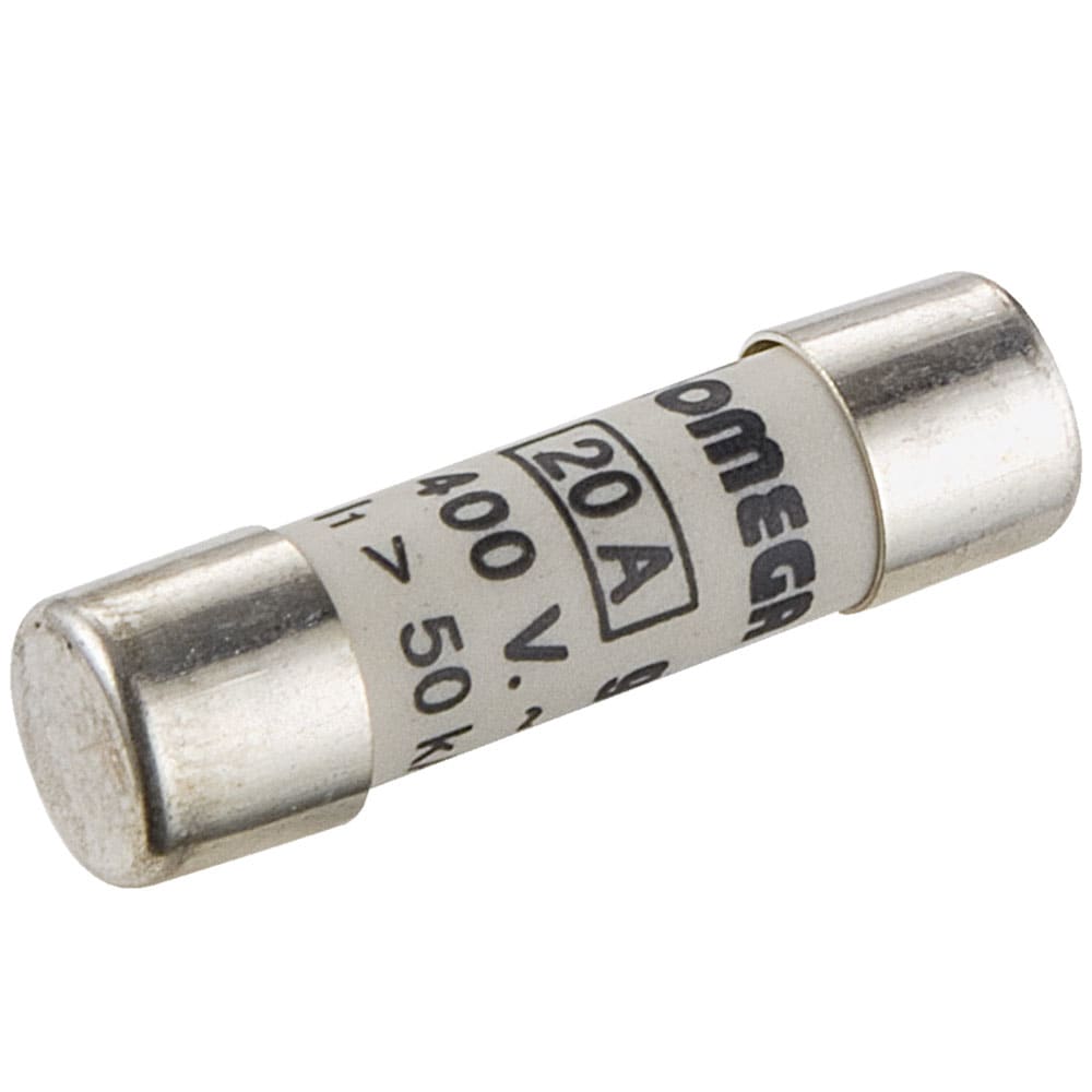 OMEGA FUSIBILI SPA - OMFGI853260 FUS 8.5X31 6A GI/GG 400V