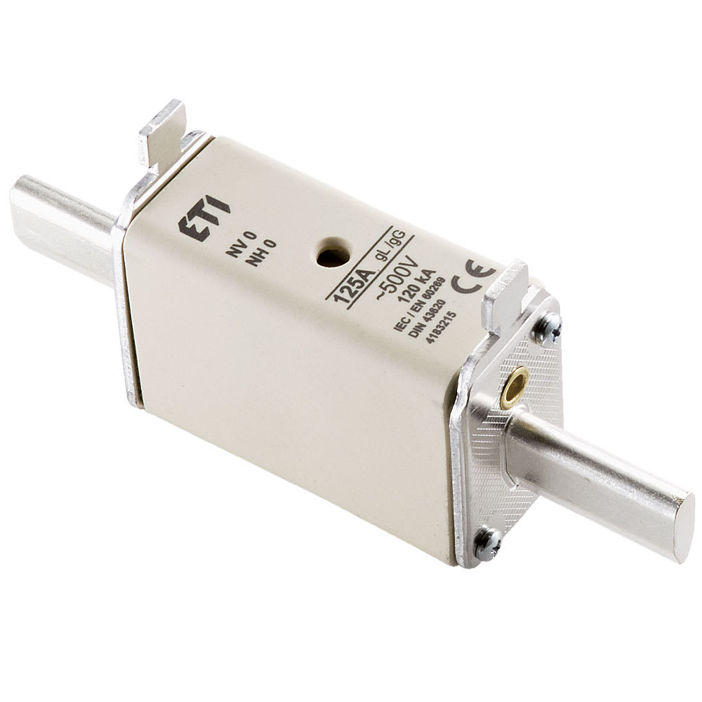 OMEGA FUSIBILI SPA - OMFNH0G080 FUSIBILI NH0 GG 80A 500V