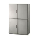 CONCHIGLIA - CON077139228 Serie GRAFI 12 - Armadio in vetroresina, 2 vani, IP55, dimensioni 1840 x 1150 x 460 mm (AxBxP)