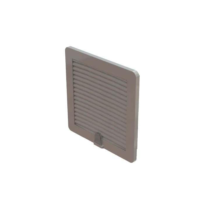 DKC-RAMKLIMA - KLMR5G3 GRIGLIA DI VENT. CON FILTRO 204X204MM