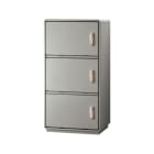 CONCHIGLIA - CON077506301 Serie GRAFI 5 - Armadio in vetroresina, 3 vani, IP55, dimensioni 1120 x 580 x 330 mm (AxBxP)