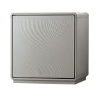 CONCHIGLIA - CON077712958 Serie GRAFI 7 - Zoccolo per armadio in vetroresina, 1 vano, IP55, dim. 490 x 685 x 460 mm (AxBxP)