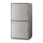 CONCHIGLIA - CON078708203 Serie GRAFI 7 - Armadio in vetroresina, 2 vani, IP44, dimensioni 1390 x 685 x 330 mm (AxBxP)