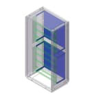 CONCHIGLIA - CON095777843 Acc. per Serie GRAFI 7 - Kit 4 staffe e piastra in acciaio per cestello cod. 095777827, prof. 330 mm