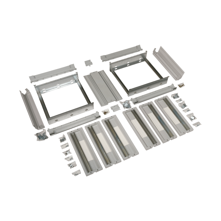 CONCHIGLIA - CON095779799 Acc. per Serie GRAFI 9 - Kit telaio + pannelli + cestello, vano altezza 1130 mm