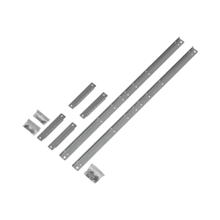 CONCHIGLIA - CON095774667 Acc. Serie GRAFI - Kit montanti + staffe, profondità 460 mm, altezza 1120 mm
