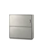 CONCHIGLIA - CON078905197 Serie GRAFI 9 - Armadio in vetroresina, 1 vano + zoccolo, IP44, dim. 940 x 910 x 330 mm (AxBxP)