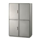 CONCHIGLIA - CON077918225 Serie GRAFI 9 - Armadio in vetroresina, 2 vani, IP55, dimensioni 1390 x 910 x 460 mm (AxBxP)