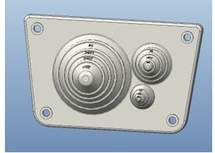 SUNGROW ITALY SRL - SUGFE000977 PLATE FOR SINGLE AC CABLE FOR INVERTER S