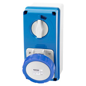 GEWISS - GEWGW66217N PR.BL IP67 C.F.3P+N+T 32A 230V 9H SBF