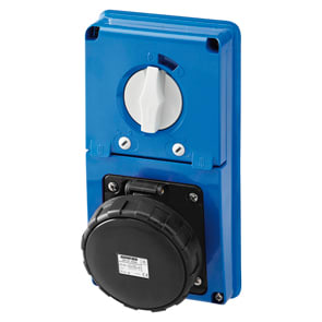 GEWISS - GEWGW66355N PR.BL IP67 S.F.3P+N+T 63A 500V 7H CBF