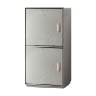 CONCHIGLIA - CON078918208 Serie GRAFI 9 - Armadio in vetroresina, 2 vani, IP44, dimensioni 1180 x 910 x 460 mm (AxBxP)