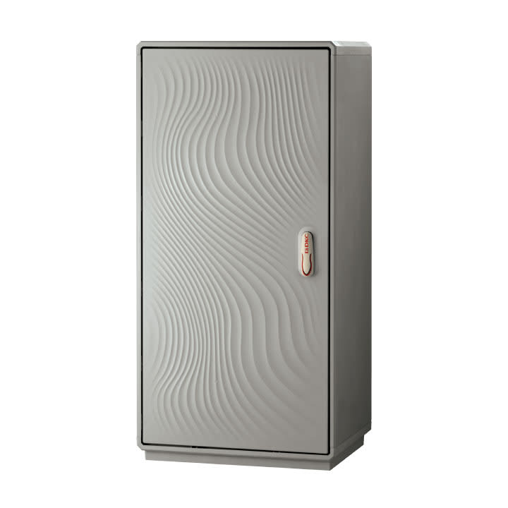 CONCHIGLIA - CON078917101 Serie GRAFI 9 - Armadio in vetroresina, 1 vano, IP44, dimensioni 1180 x 910 x 460 mm (AxBxP)