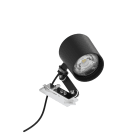 NOVALUX SRL - NOX104044.02 GHOST EVO: FARETTO 12W 3K 14 CRI90 NERO