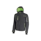 U-GROUP SPA - UGUWFU187RL-XL SPACE ASPHALT GREY/GREEN