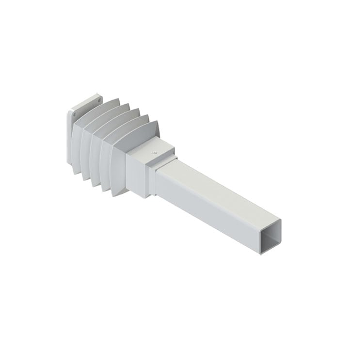 DKC-RAMBLOCK - RMBR5SHSAP GIUNTO A PARETE PER TUBO QUADRO 80X80