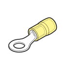 CEMBRE SPA - CEMGKY-M14 CAPOCORDA A OCCHIELLO RINFORZATO ANTIVIBRANTE, PREISOLATO IN PA6.6, GIALLO, PER CONDUTTORI IN RAME, HALOGEN FREE, SEZIONE 4-6mmq VITE 14mm