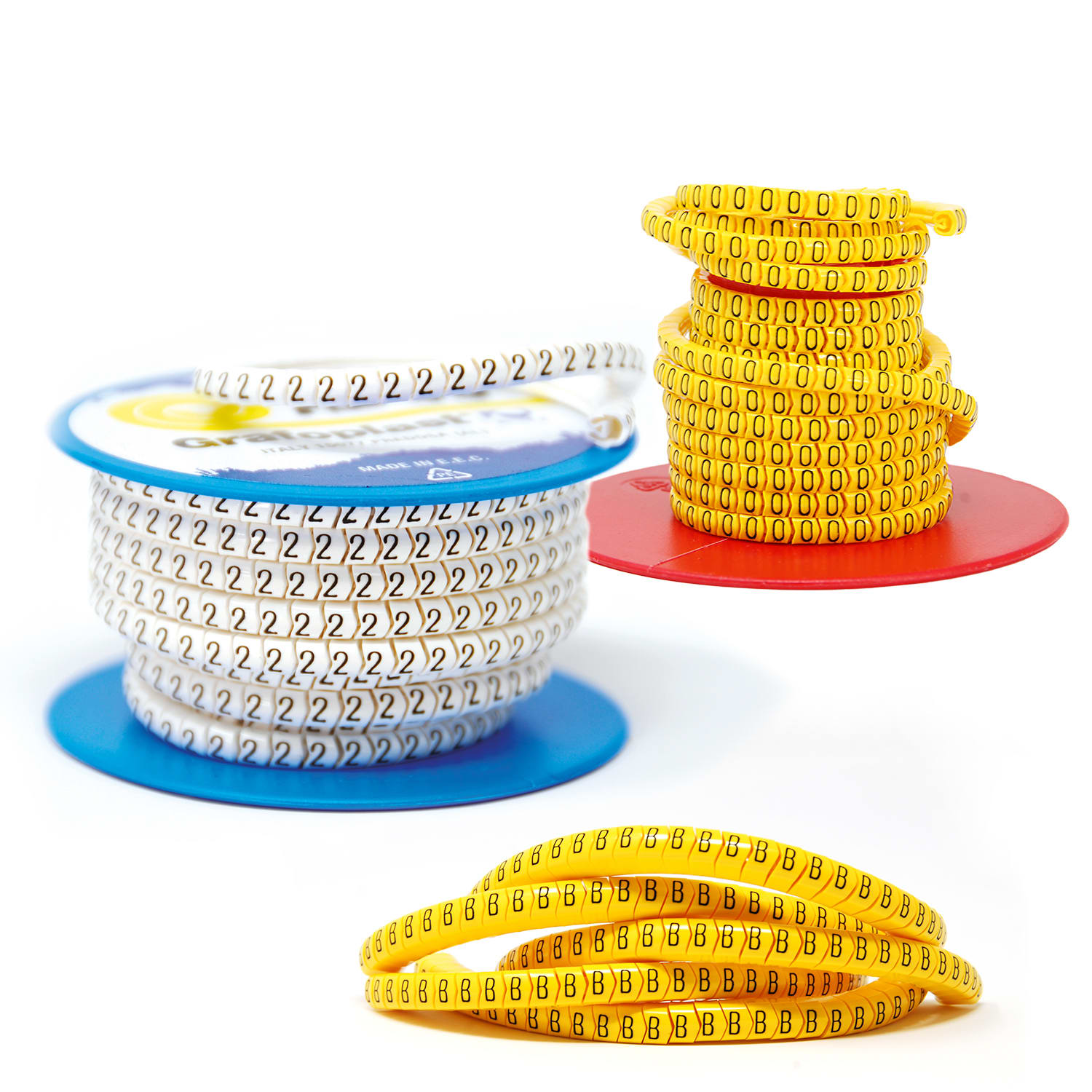 GRAFOPLAST SRL - GRAAZS411BY ANELLINO GIALLO SEGNO - 4A10  500 PZ