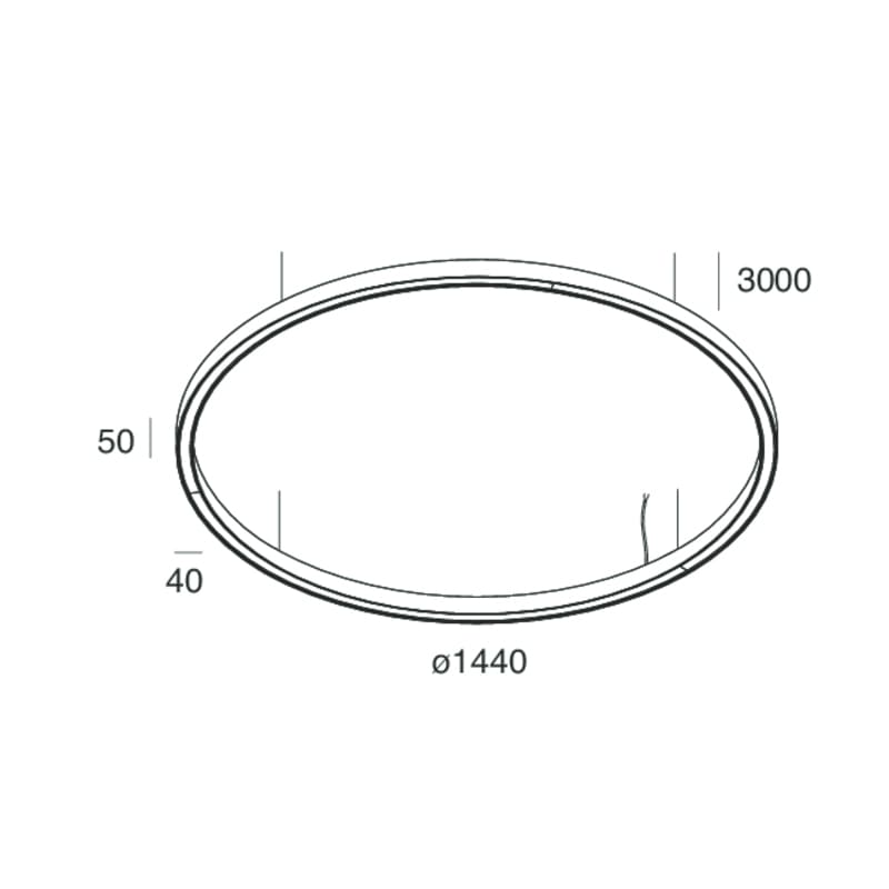 NOVALUX SPA - NOX107123.22 HALOS-B: D/I 186W 3K ORO 1440 CRI90