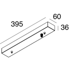 NOVALUX SPA - NOX107326.01 HALOS MINI VERT: ROSONE ON/OFF BIA