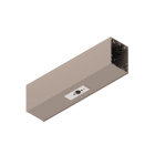 NOVALUX SPA - NOX108682.21 MODULO CON CENTRALINA + SENSORE DI PRESENZA E LUMINOSITA? Completo di centralina DALI e sensore DALI integrato nella cover. Cablaggio passante e giunt